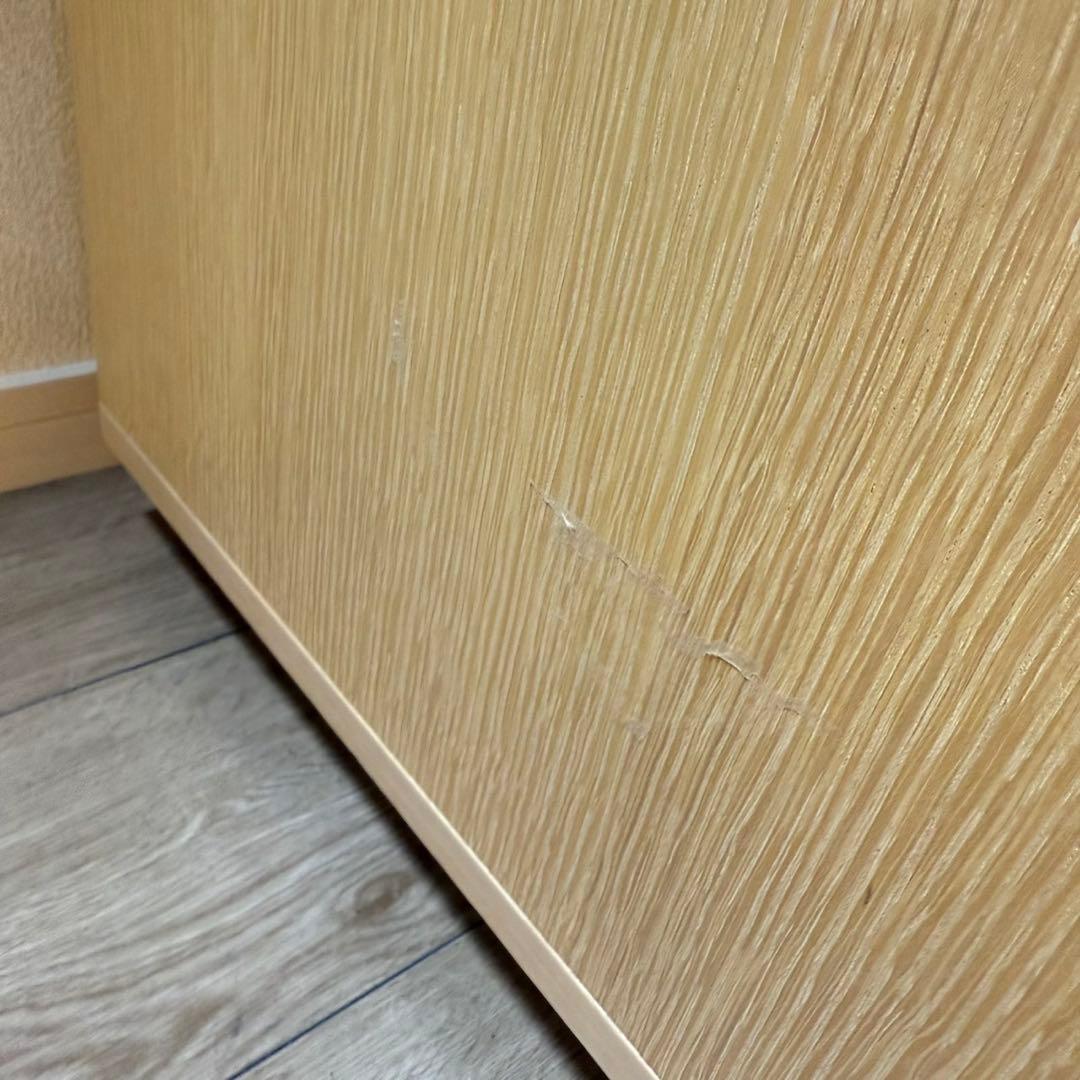 Rizwell ジャバラ TVボード ロータイプ 木製 ナチュラル I003