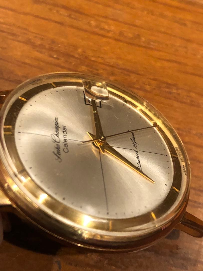 セイコー　チャンピオン カレンダー　19石　Champion Calender