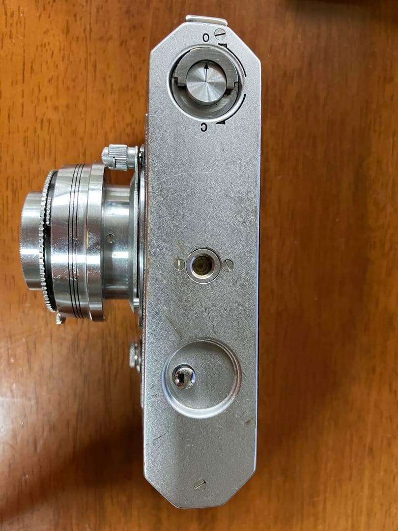 Konica II フィルムカメラ Konifood、三脚座ストラップ付き