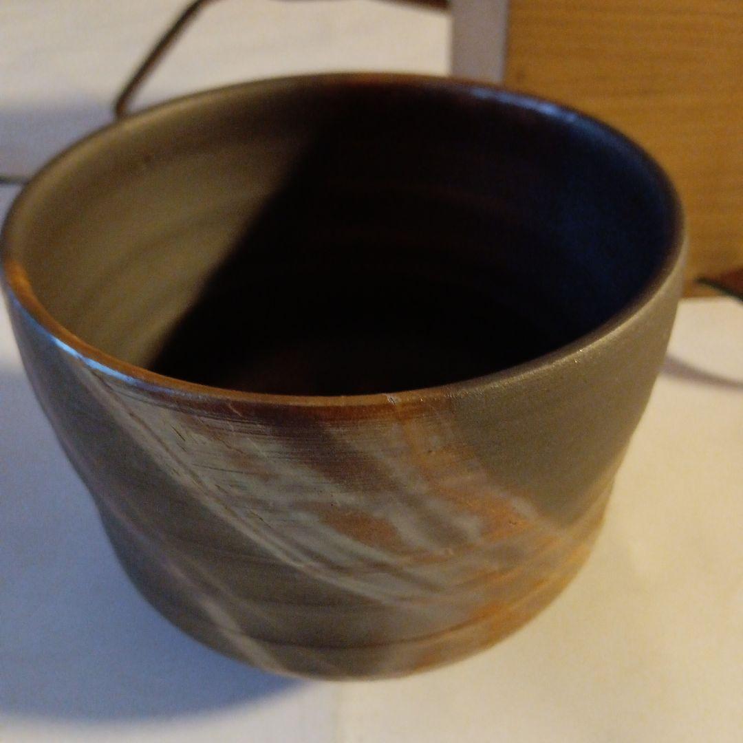 茶道具　備前茶碗　陶吉