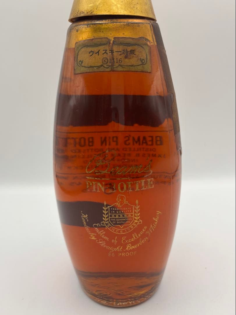 未開栓 BEAM'S PIN BOTTLE ビームス ピンボトル 6年