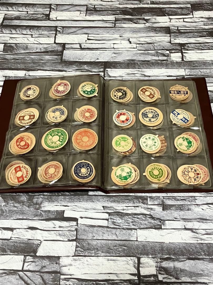 牛乳瓶のフタ　メンコ　蓋【154枚セット】