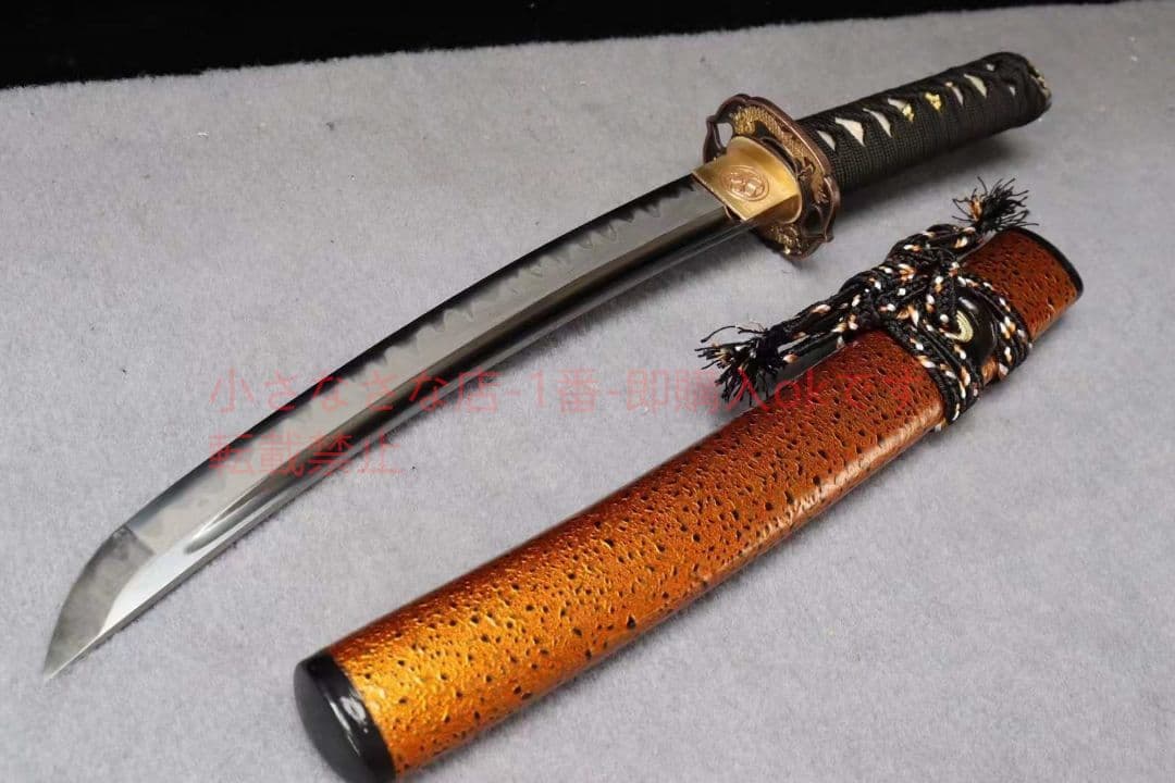 T10焼刃研磨水秀鞘武士刀肋骨差 古兵器 武具 刀装具 日本刀 模造刀 居合刀