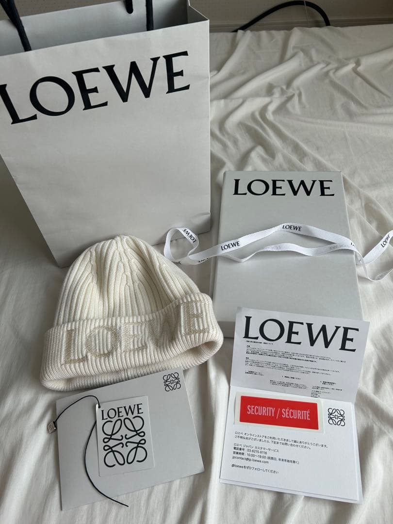 「値下げ中」LOEWE ロエベ　ビーニー　ニット帽