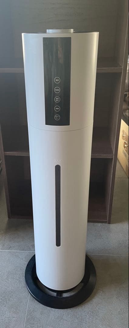 ホワイト円筒形加湿器