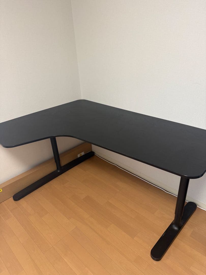 イケアIKEA BEKANT ベカント コーナー　デスク 机　左右セット