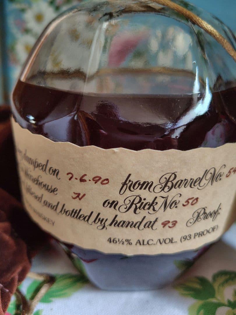 ブラントン　1990年　750ml　コルク折れ　茶巾付き　リコルク用1個