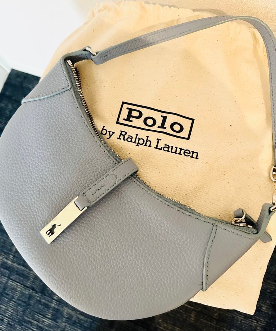 Polo Ralph Lauren ハーフムーンショルダーバッグ