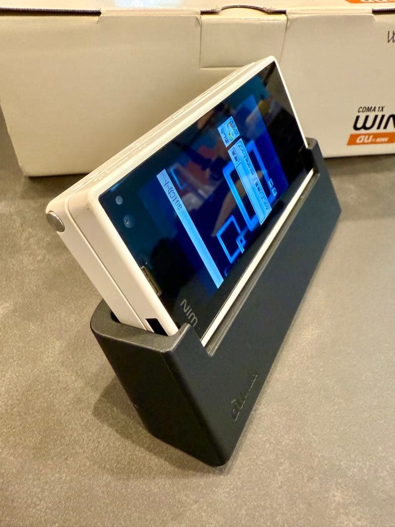 W61SA Sanyo au by KDDI 付属品充電ドック全付き