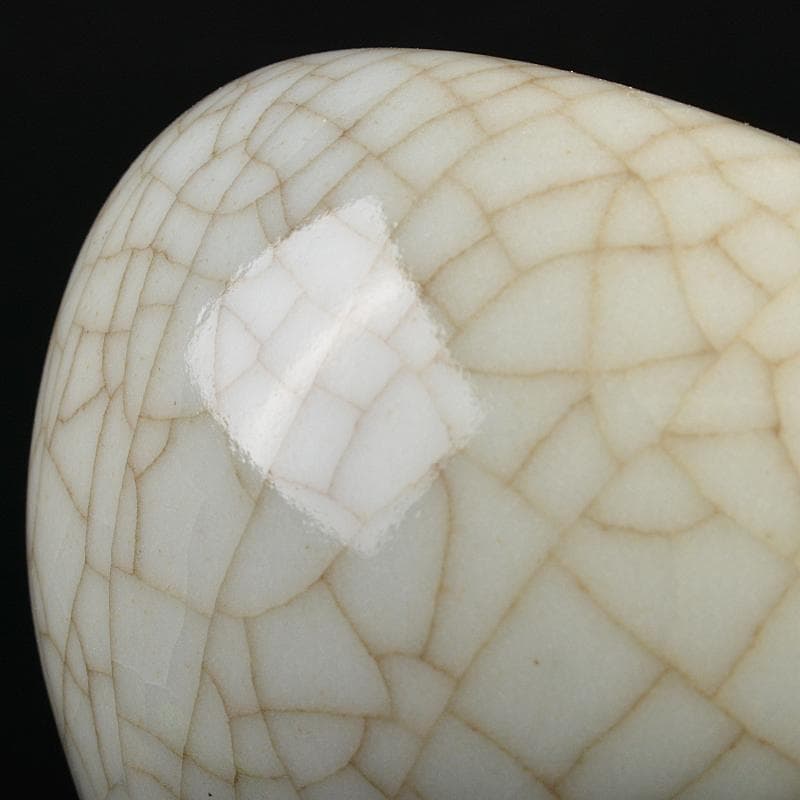 中国　南宋　哥窯　氷裂文　水孟　筆洗　V　R6822