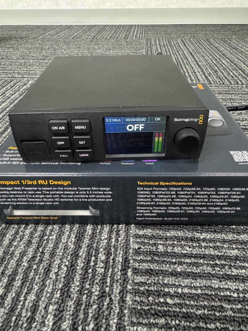 その他 Blackmagic Web Presenter HD