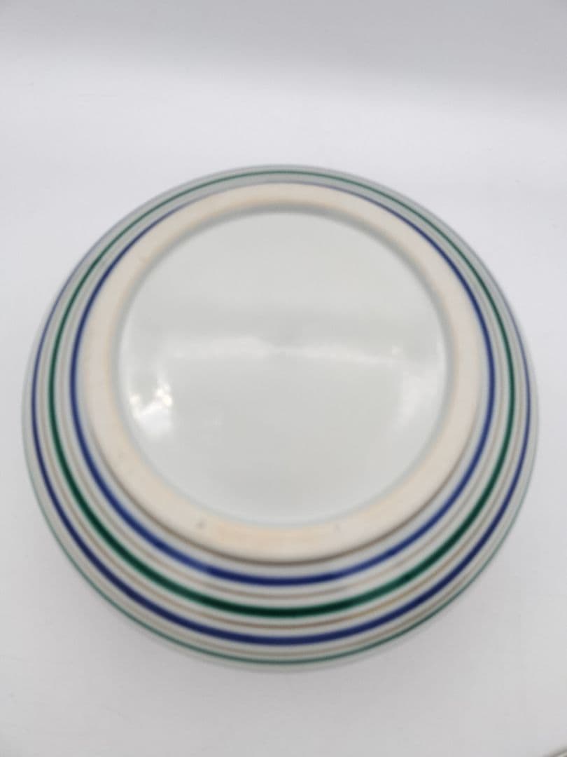 c103【未使用】平水指 七宝文独楽 西村利峰 木箱 茶道具 古物