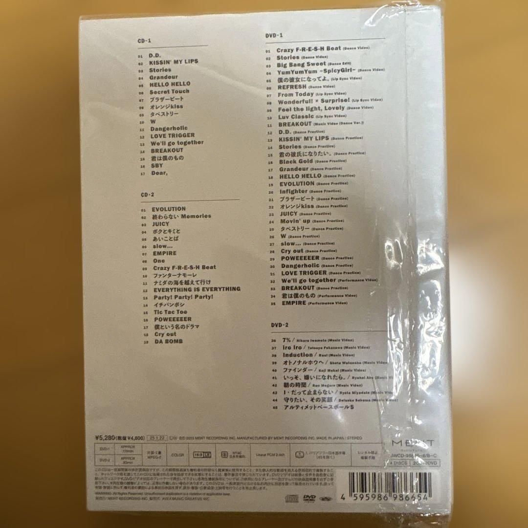 BEBE さまMan☆DVD(スノマニ、ラボ、I DO ME、ベスト)