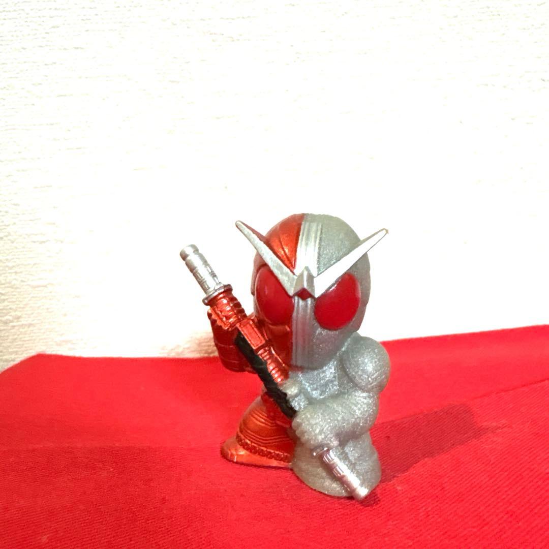 仮面ライダーW ヒートメタル 桐山漣 菅田将暉 フィギュア SHF 真骨彫 銀赤