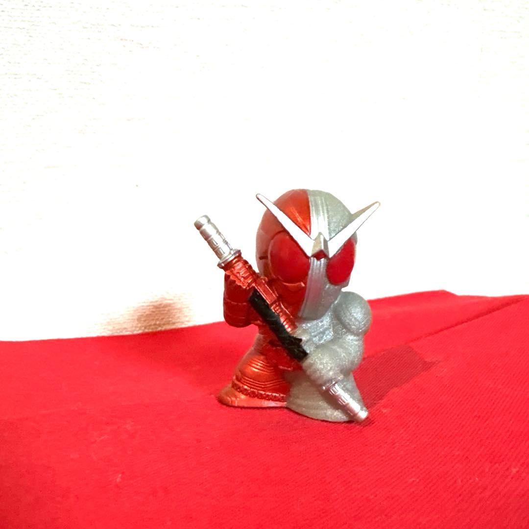 仮面ライダーW ヒートメタル 桐山漣 菅田将暉 フィギュア SHF 真骨彫 銀赤