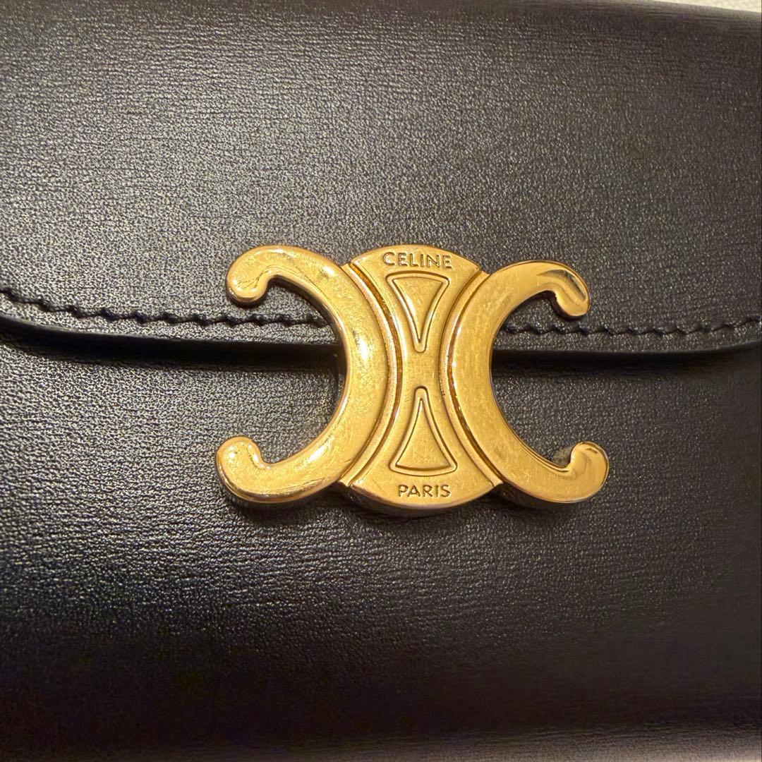 CELINE セリーヌ　ミニウォレット　三つ折り財布