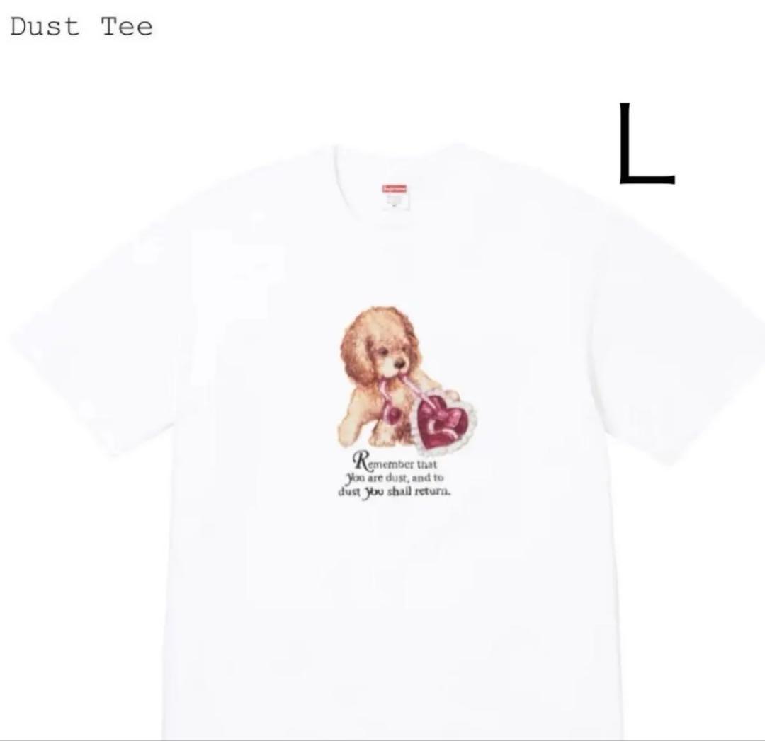 Supreme Dust Tee ホワイト Ｌサイズ