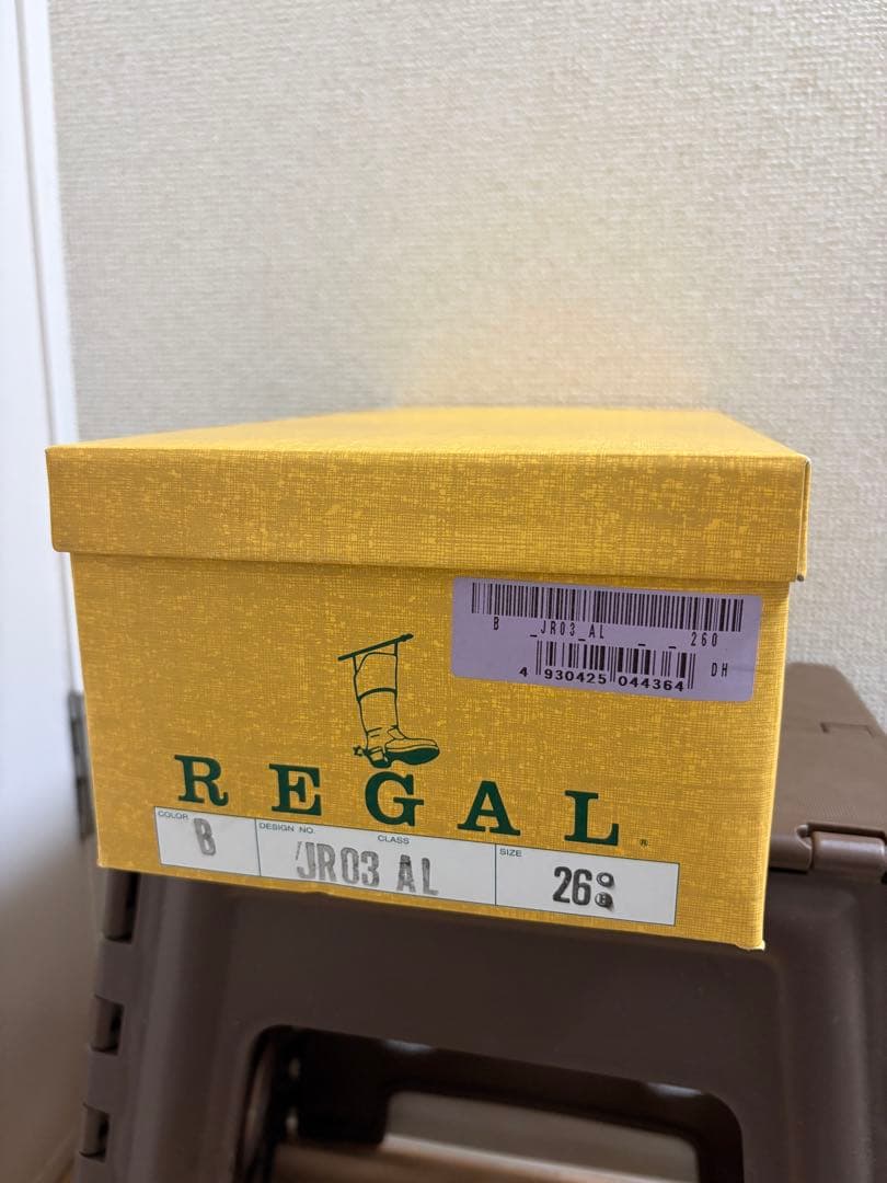 使用数回程度 REGAL プレーントゥ ブラック 26EE