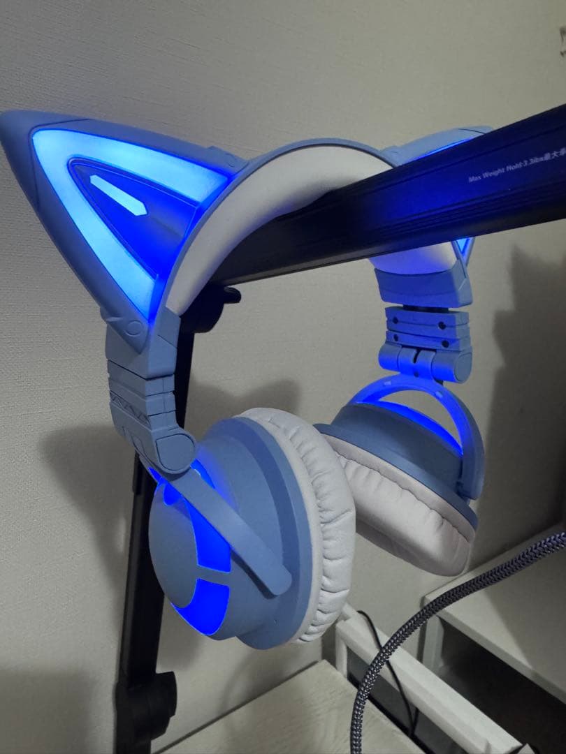 新品同様 yowu 猫耳 ヘッドホン