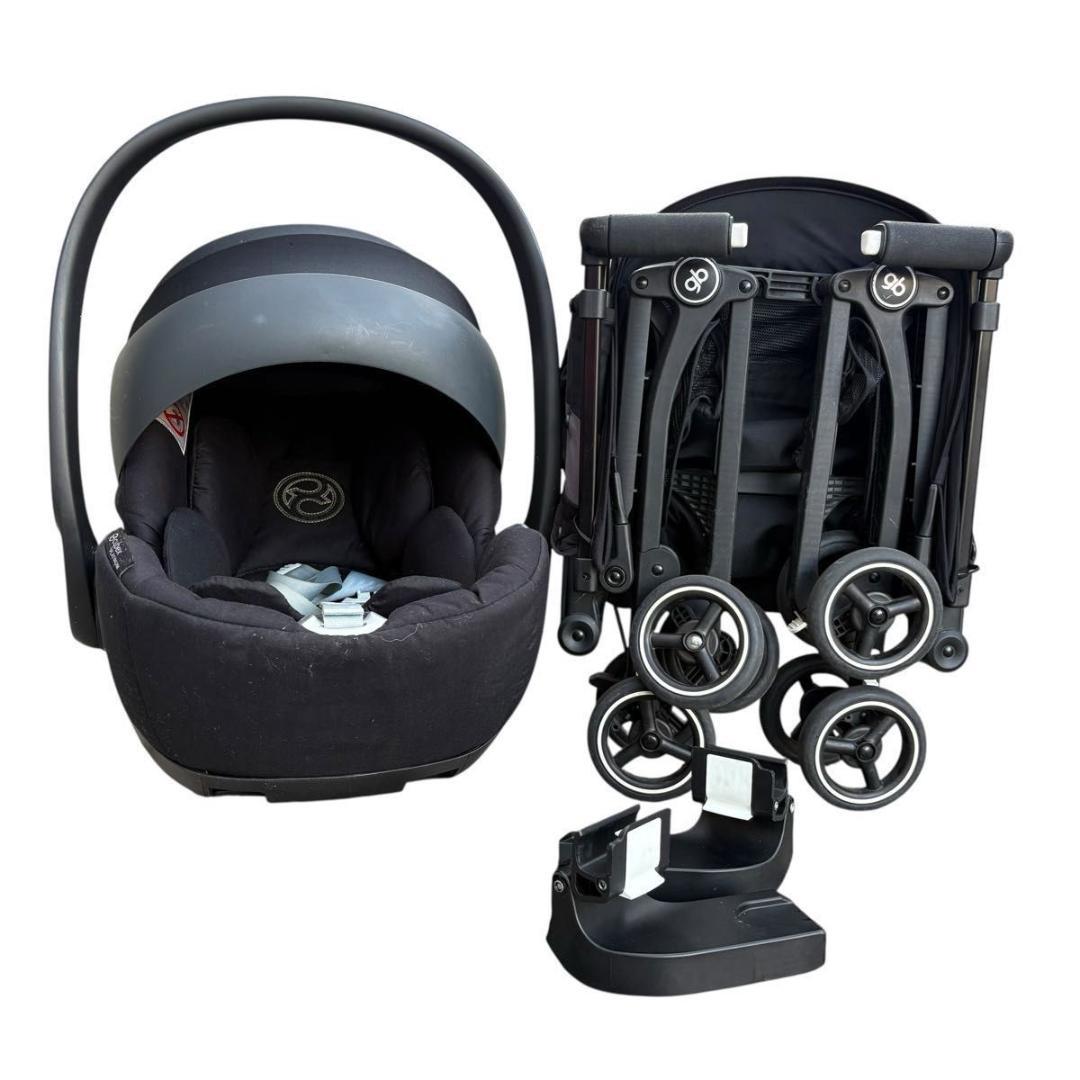 3点セット Cybexチャイルドシート Cloud Z i-Size ポキット