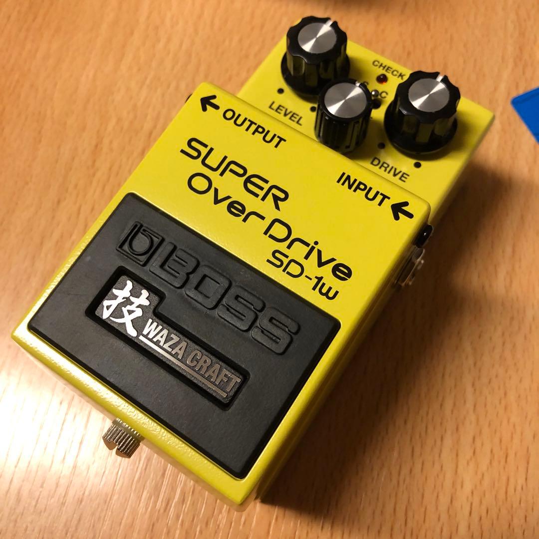 BOSS SUPER OverDrive SD-1w 技 オーバードライブ