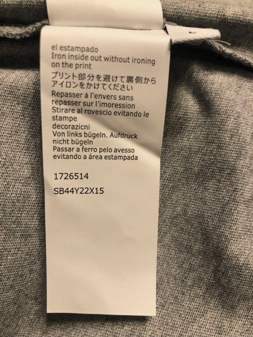 ロエベ 本物 新作 ジブリ LOEWE ハウル ロゴ Tシャツ グレー Lサイズ