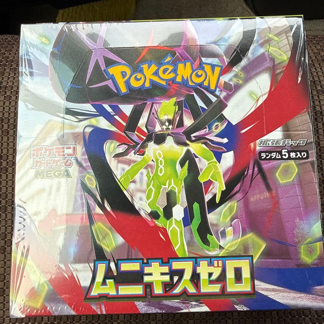 ポケモンカードゲーム ムニキスゼロ ボックス　シュリンク付き