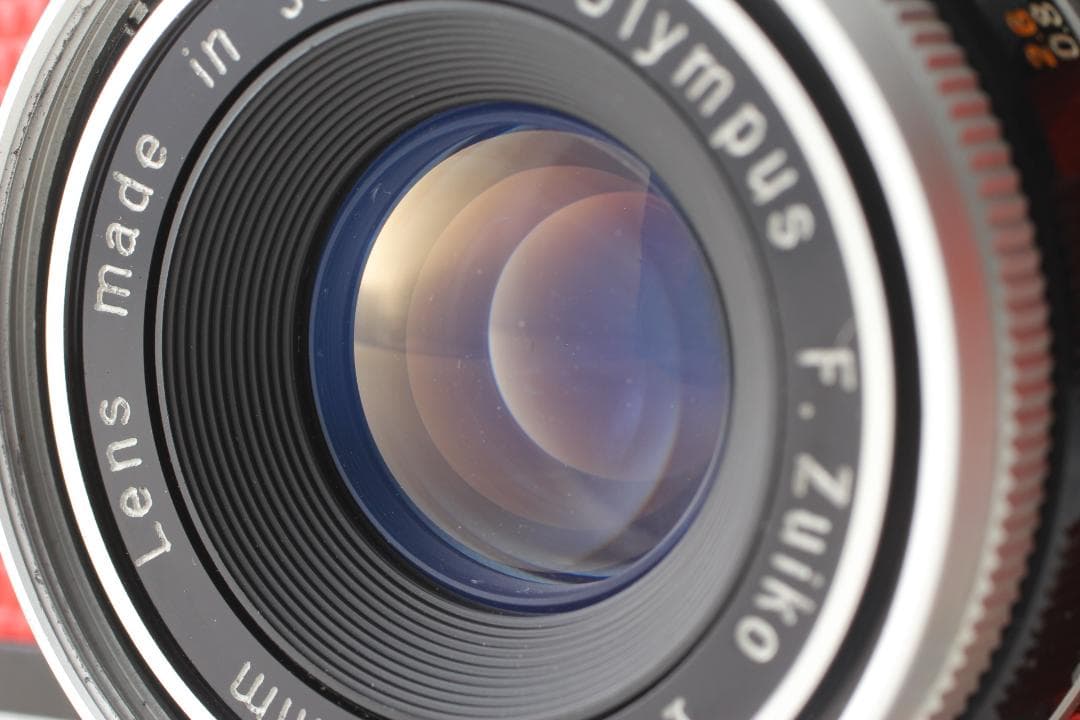 【整備済　並品】レッド オリンパス PEN EED 露出計△ 日本製 #1349