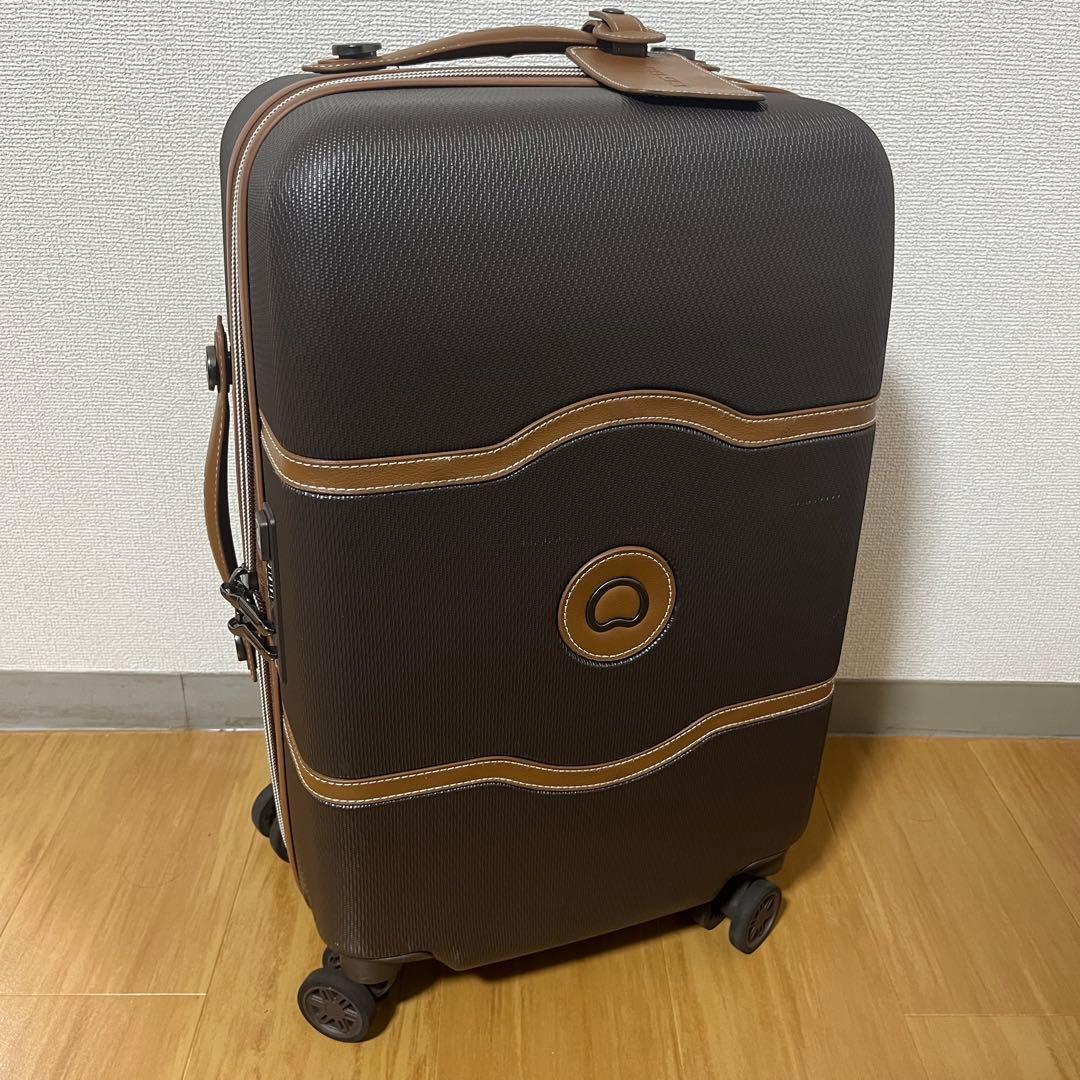 DELSEY CHATLET AIR チョコレート 39L 機内持ち込み可