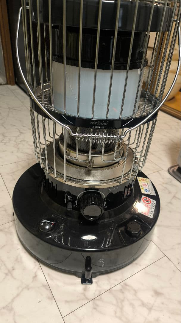 石油ストーブ KR-47A 4700W 7Lタンク