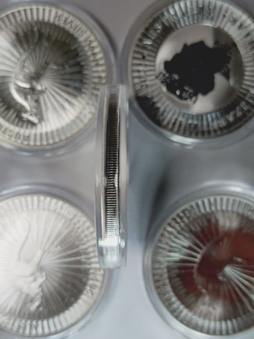 オーストラリア・2023カンガルー銀貨1オンス 5枚セット　 純銀