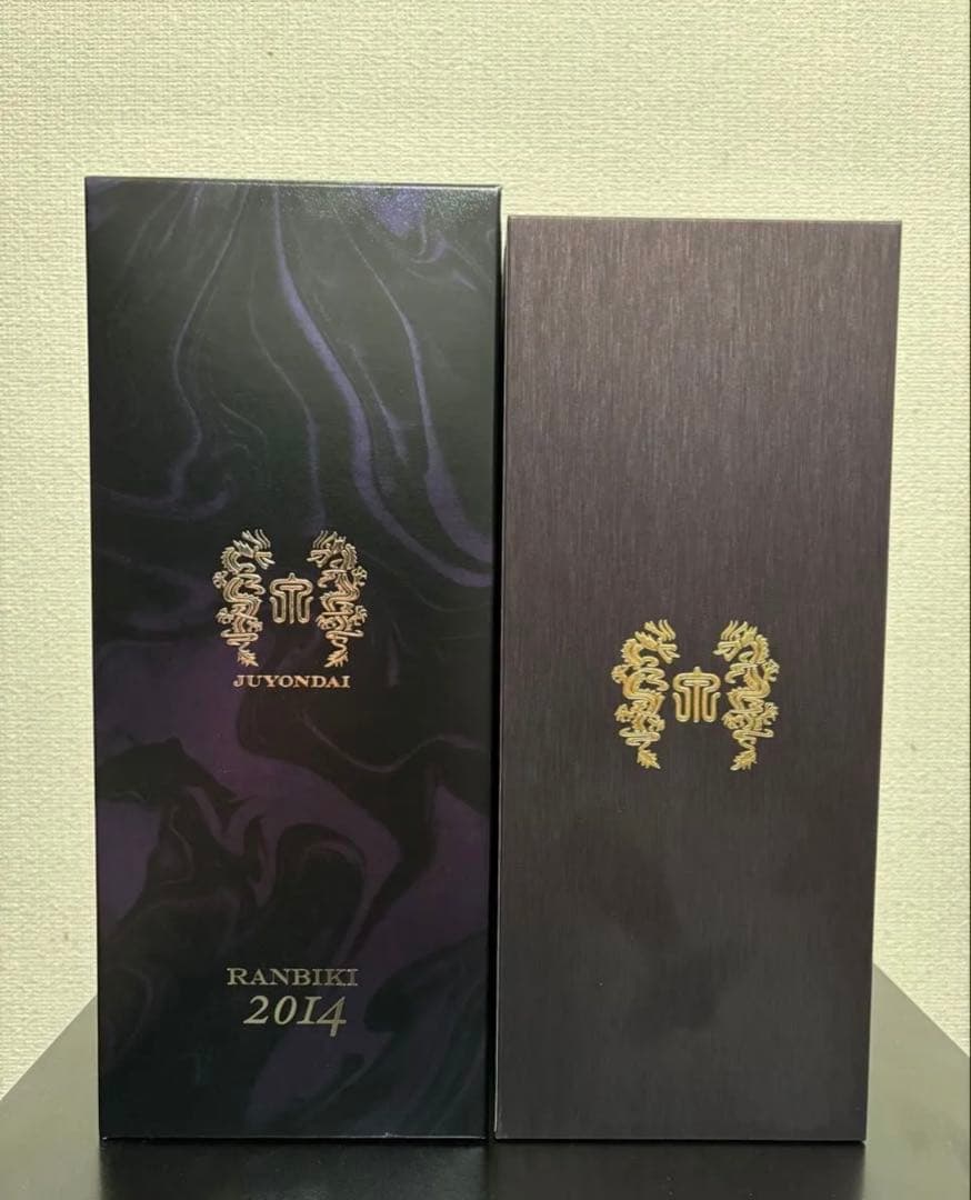 定価以下　焼酎　十四代 蘭引酒 2014 720ml 専用化粧箱付　未使用品1本