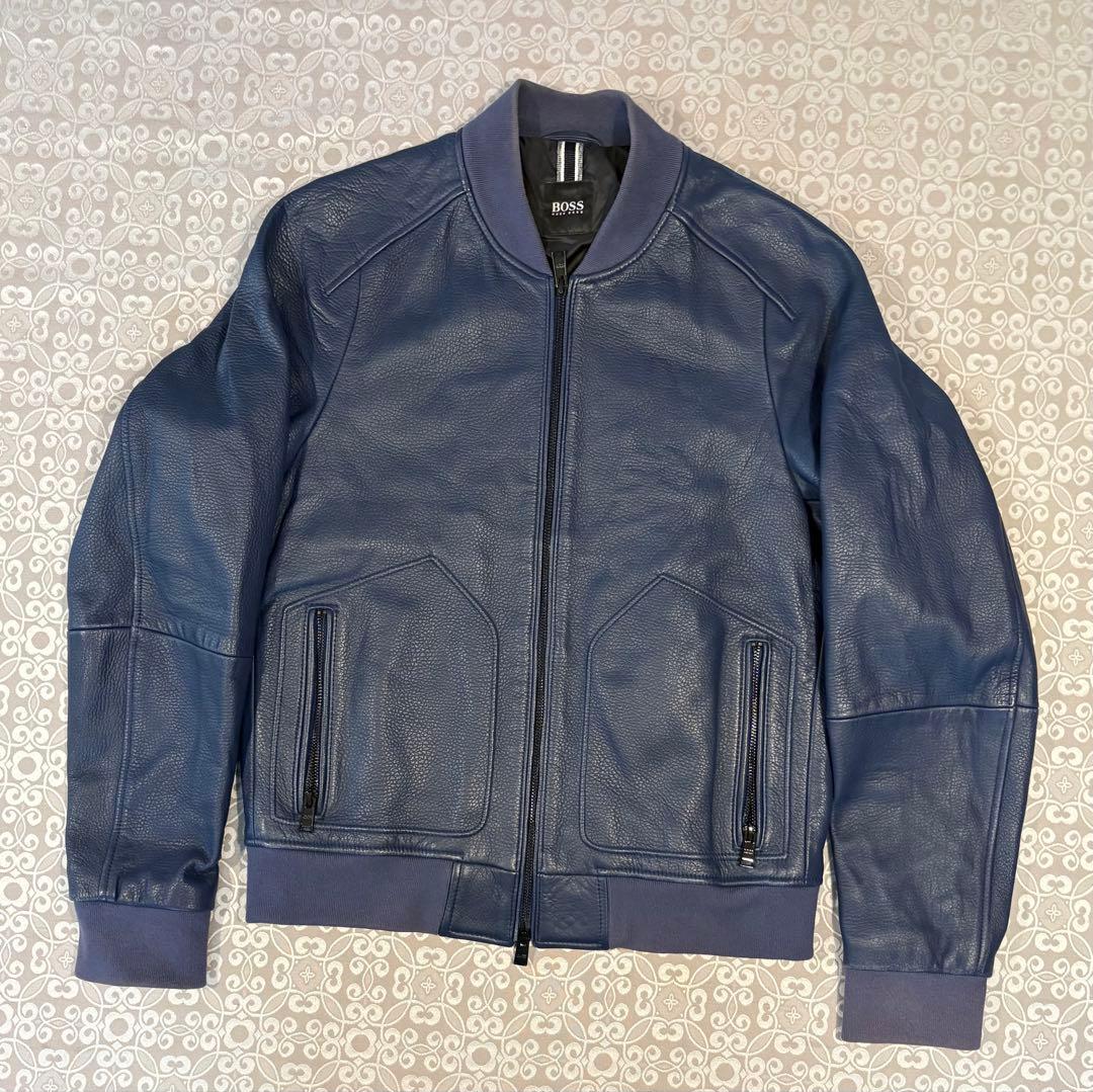 ヒューゴボス　メンズレザージャケット