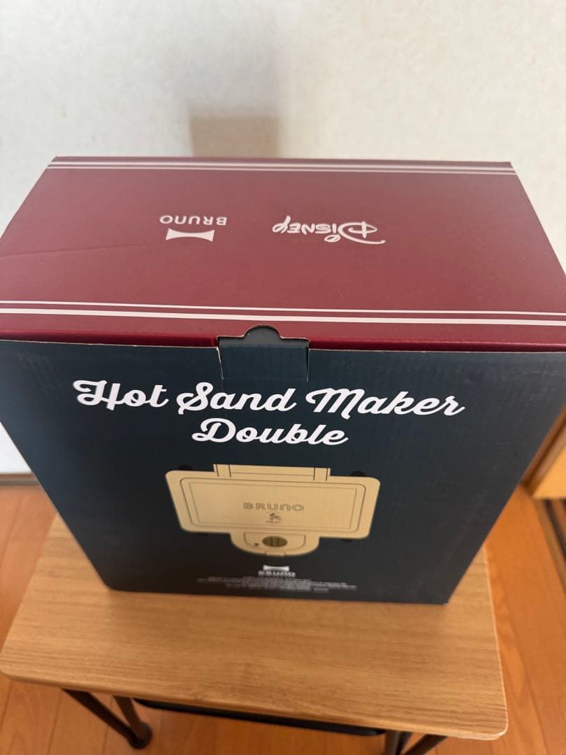 定価16,500円　新品未開封　BRUNOホットサンドメーカーダブル ディズニー