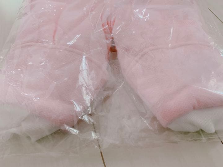 新品タグ付き☆ファミリア　familiar ジャンプスーツ　７０サイズ　ピンク