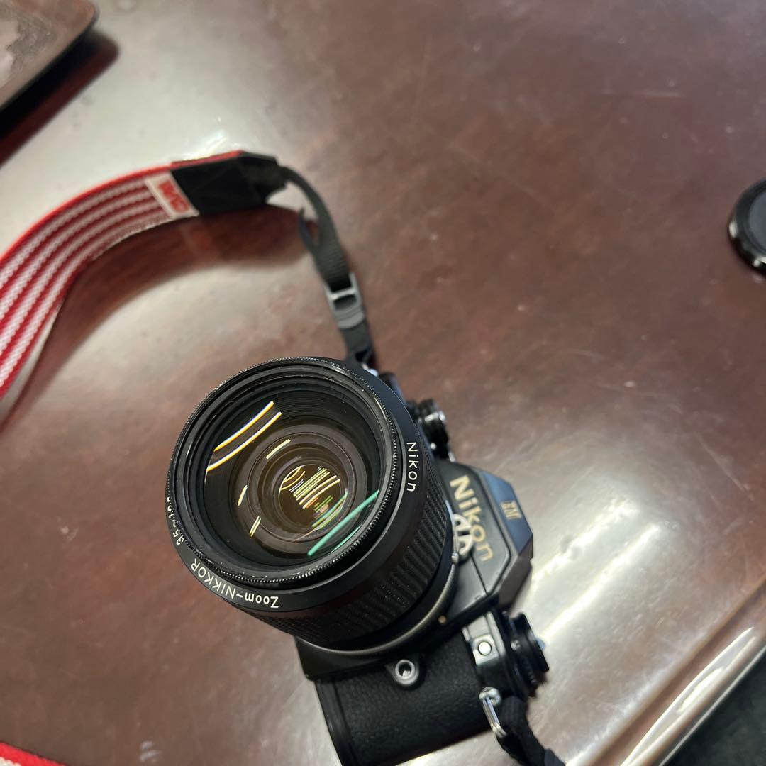 Nikon EM フィルムカメラ 70-300mmレンズ付き