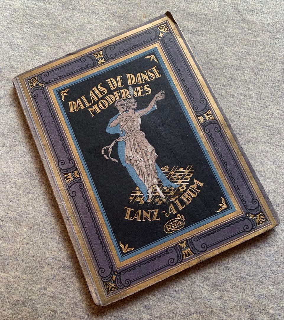 アンティーク　タンゴ　楽譜　1919年　ベルギー出版