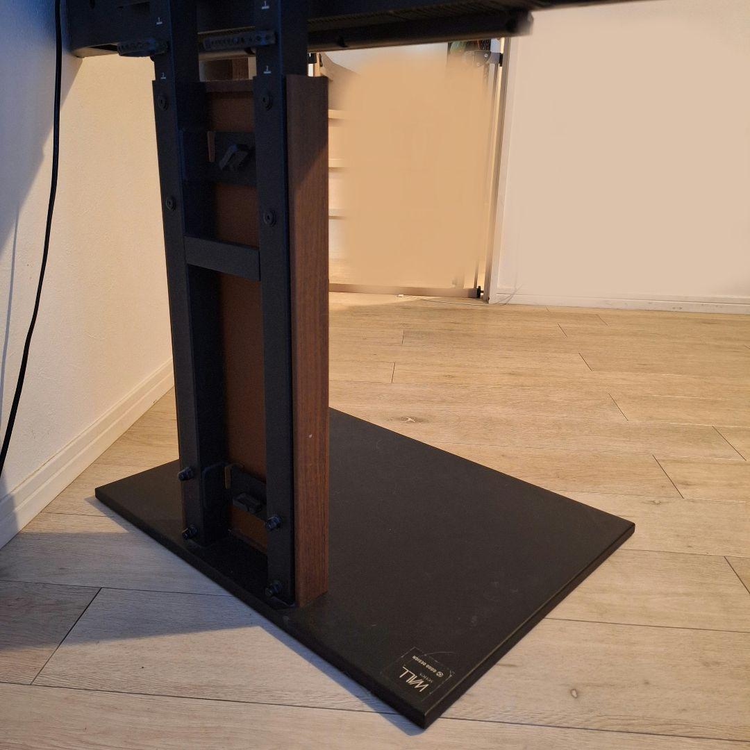 WALL 壁寄せテレビスタンド ウォールナット