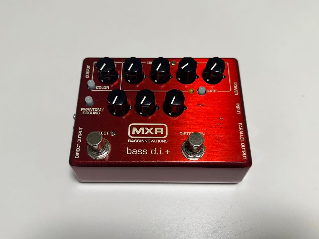 MXR m80 bass di+ 限定カラー 【Brushed Red】
