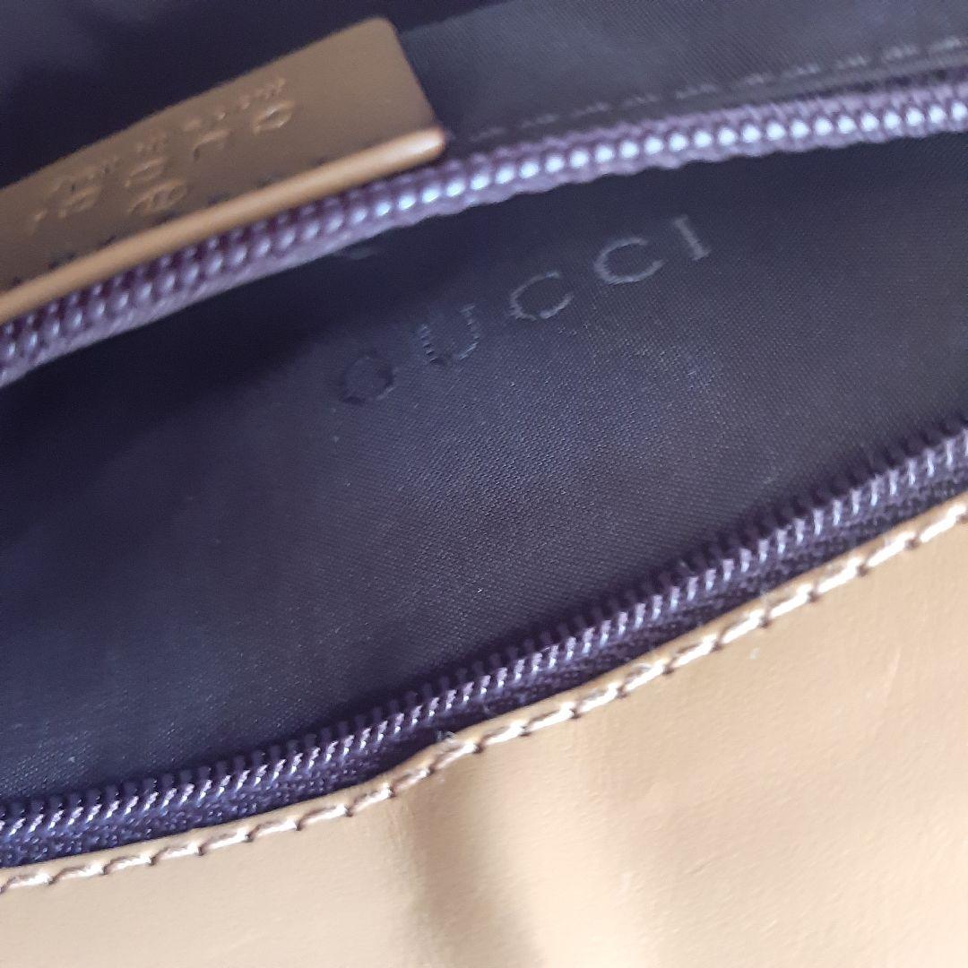 【使用感少】美品　グッチ ハンドバッグ ジャッキー ヴィンテージ ベージュ