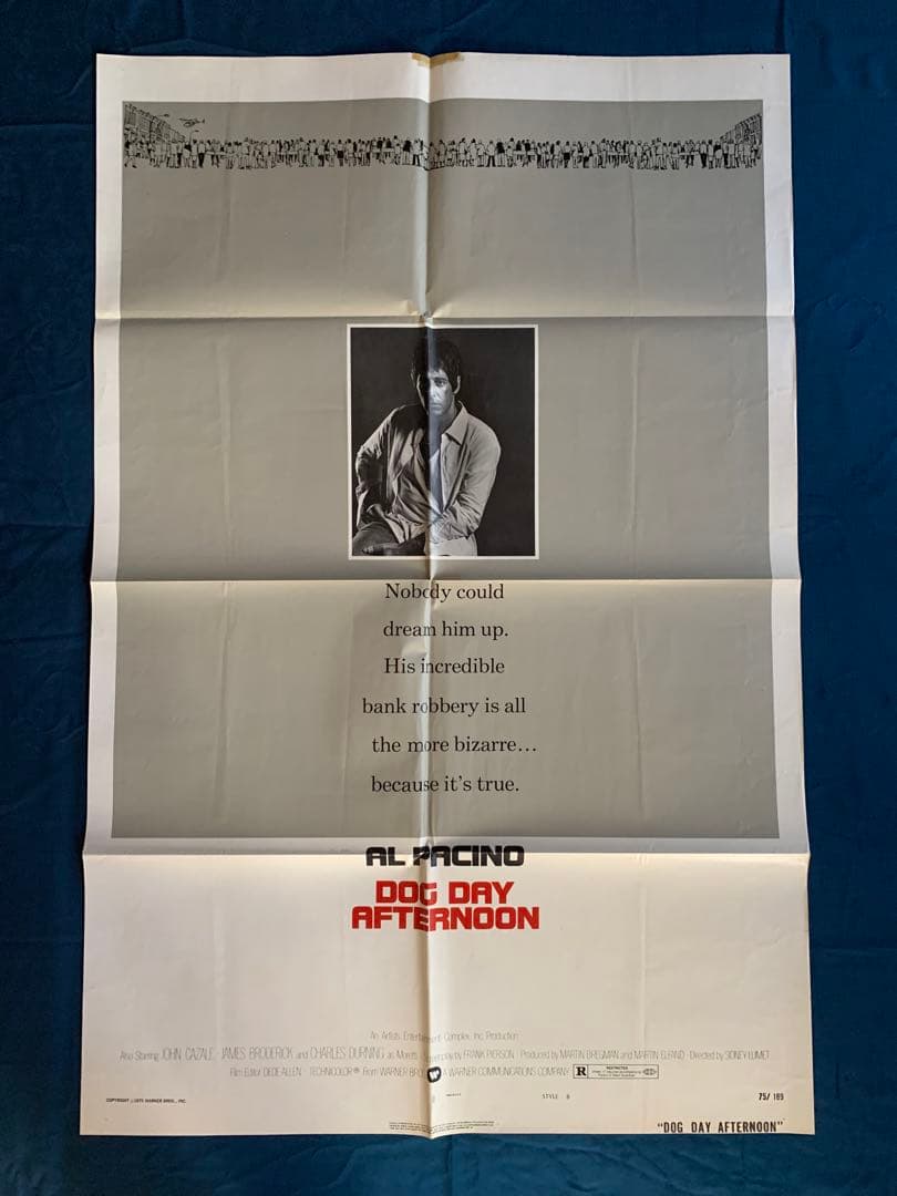 狼たちの午後　DOG DAY AFTERNOON USオリジナル映画ポスター