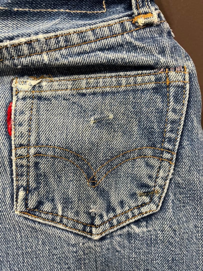 リーバイス 66前期 キッズ XX 赤耳 黒カン オリジナル 後期 キムタク