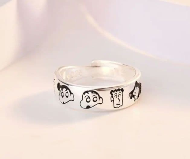 クレヨンしんちゃん☆指輪 シルバーリング