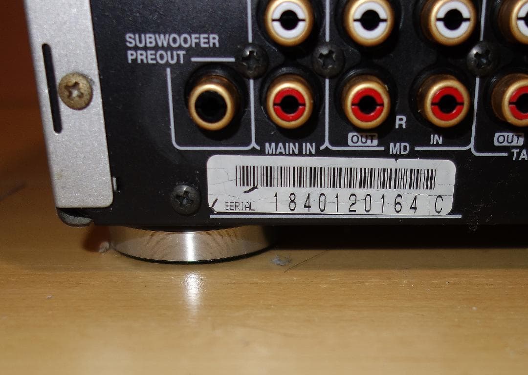 ONKYO A-933 プリメインアンプ リモコン取説付き