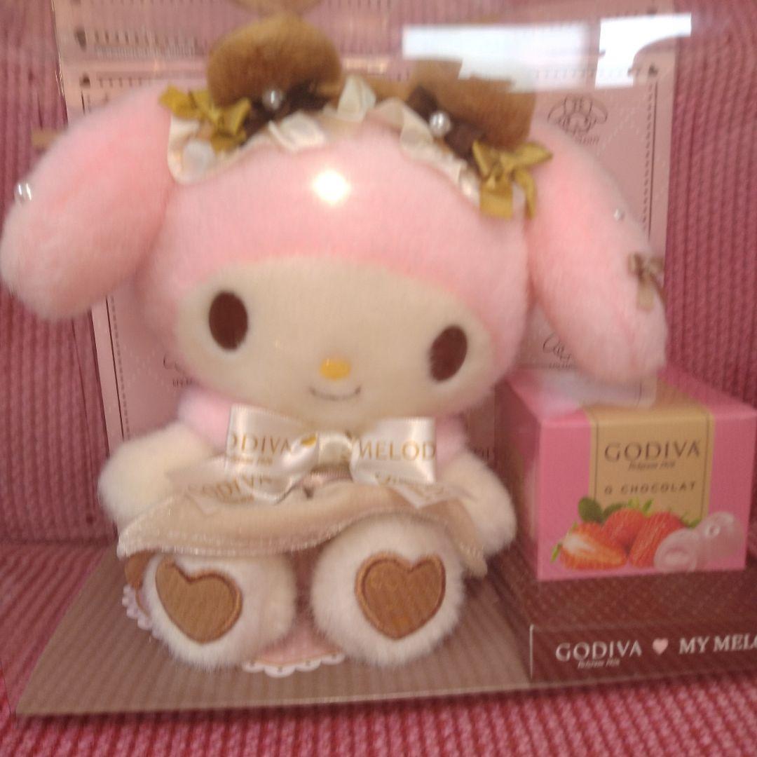 GODIVA My Melody 2026ぬいぐるみ