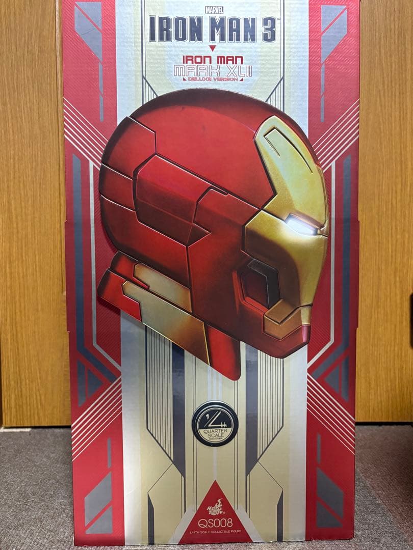 HOTTOYSホットトイズ 1/4クォータースケール アイアンマン マーク42