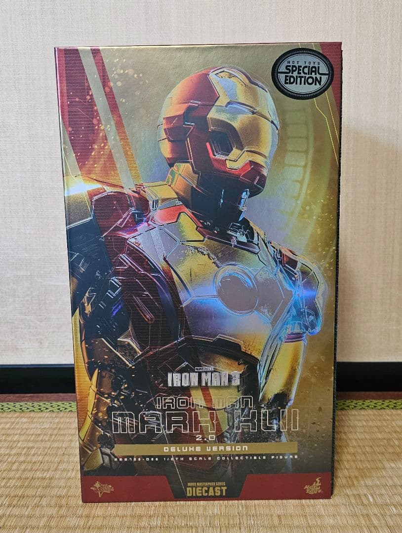 ※箱と付属パーツ 1/6スケール アイアンマン・マーク42 2.0 ホットトイズ