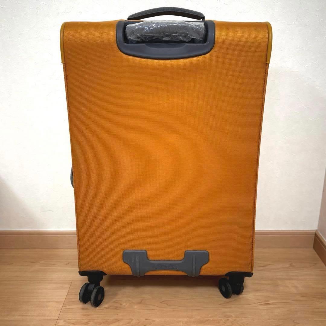 未使用品❣️ VERAGE べラージ　ダブルキャスター　キャリーケース　オレンジ