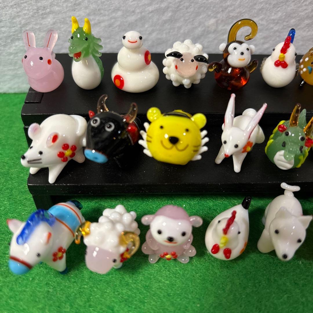 ゆきちゃん　ガラス細工　ミニチュア