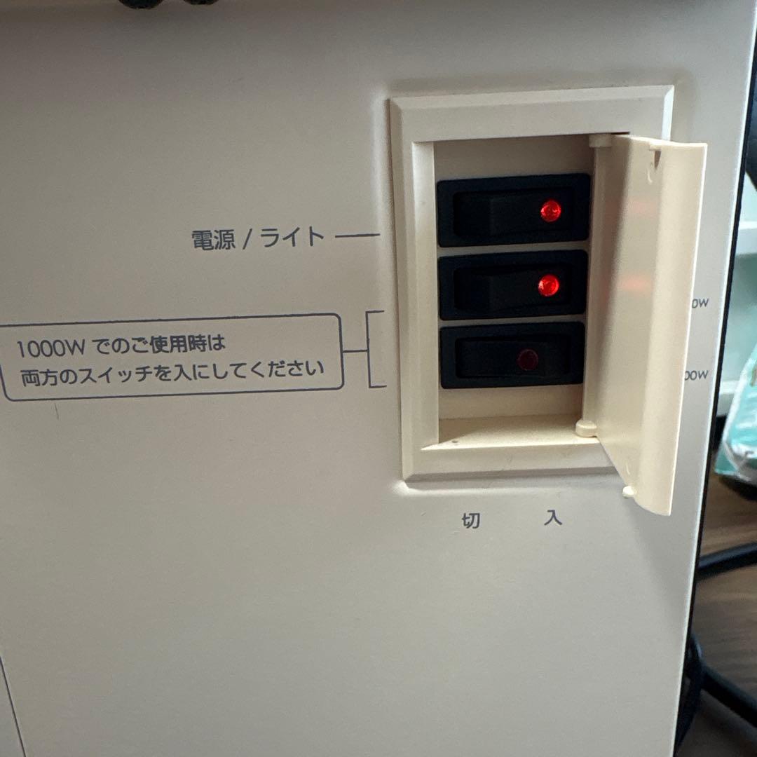 美品ニトリ暖炉型ファンヒーター